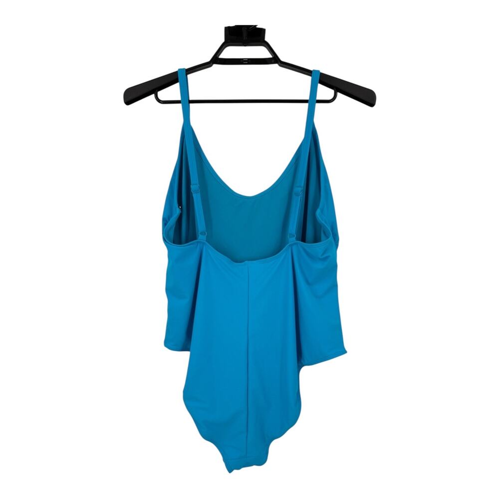 Good American swimsuit Always sunny one piece blue size 8 (US 5XL) - Picture 6 of 7